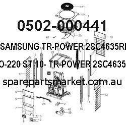 SAMSUNG TR-POWER;2SC4635RB,NPN,2W,TO-220,ST,10-