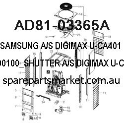 AD81-03365A-A/S;DIGIMAX U-CA401,100714100100_SHUTTER