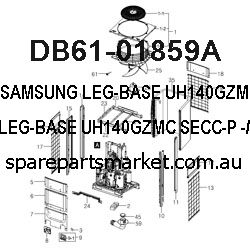 SAMSUNG LEG-BASE;UH140GZMC,SECC-P,,-