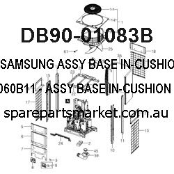 SAMSUNG ASSY BASE IN-CUSHION;AVPCH060B11,-
