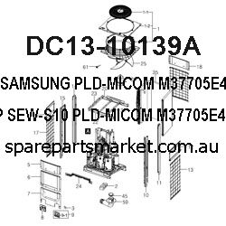SAMSUNG IC-PLD MICOM;M37705E4BSP/OPT,16BIT,SEW-S