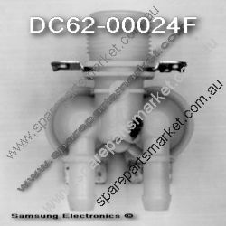 DC62-00024F-VALVE WATER;AC220-240V,BRACKET,1IN 2OUT,