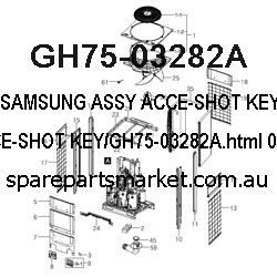 GH75-03282A-ASSY ACCE-SHOT KEY